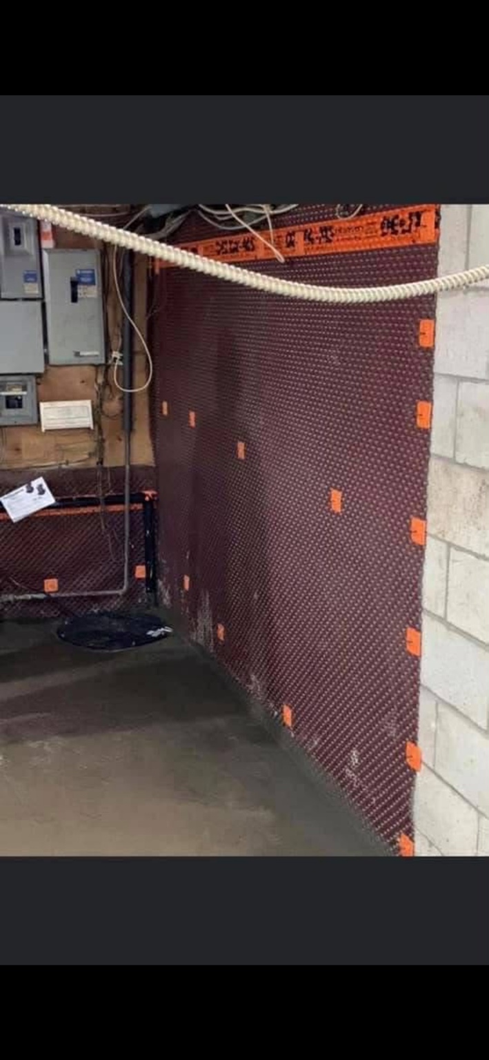 Interior waterproofing
