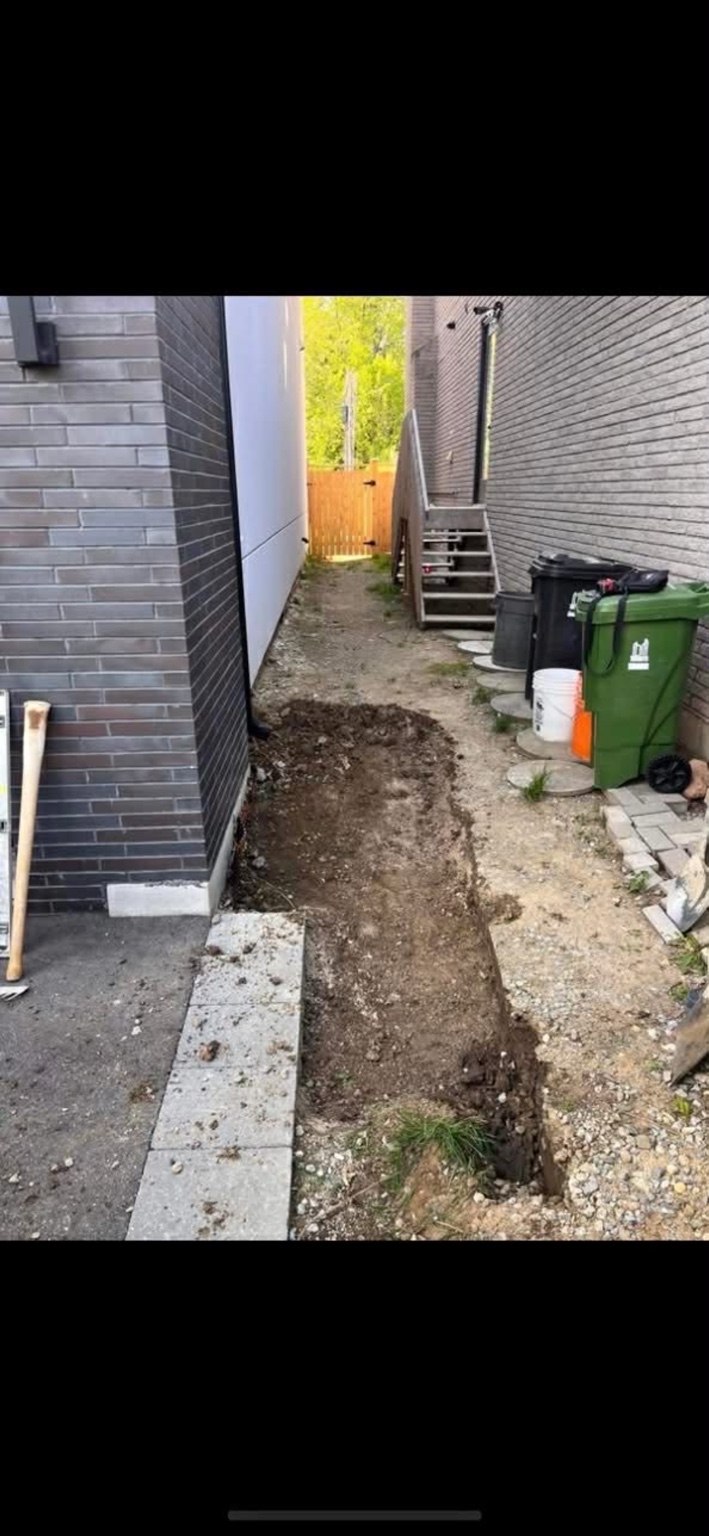 Before waterproofing project